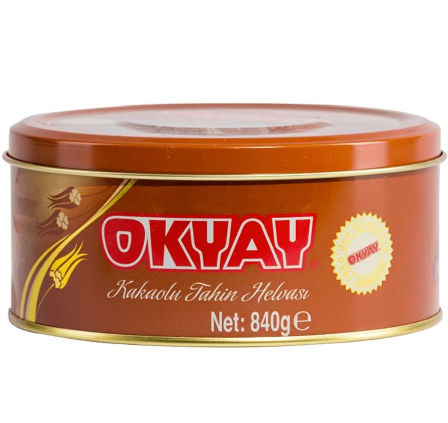 Kakao-Blechdose Halva 840 g.